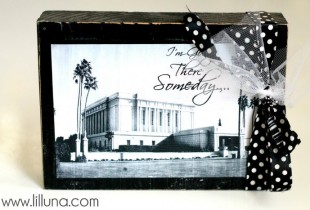 I'm Going there Someday LDS Temple Blocks - Cute and inexpensive craft on { lilluna.com }