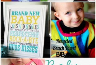 Baby Daze Recap - all kinds of baby crafts, tutorials, and printables! { lilluna.com }