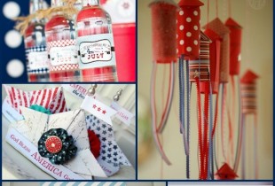 4th of July Decor Ideas!! { lilluna.com }