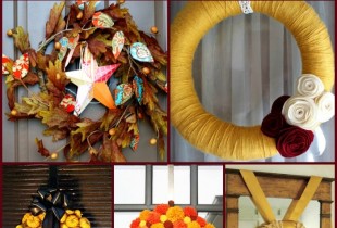 Fall Wreaths! Ideas and tutorials for some gorgeous wreaths to have during the fall season!! { lilluna.com }
