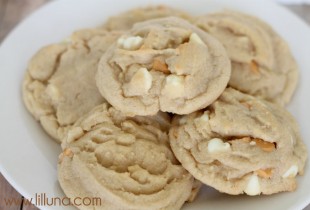 White Chocolate and Butterscotch Chip Cookies - so yummy!!