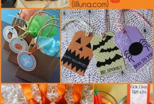 FREE Halloween Tags!! Over 10 different Halloween tag printables!! { lilluna.com }