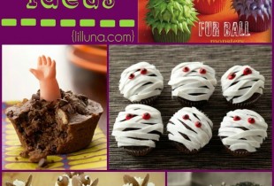 Halloween Cupcake Ideas (Part 1) - all of these ideas are SOO fun and adorable. Not to mention they look delcious!!! { lilluna.com }