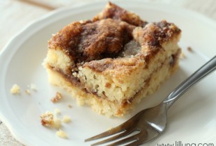 We LOVE this recipe for Coffee Cake - so easy and so yummy!