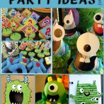 Monster Party + Monster Tutorial including lots of ideas and tutorials to have the perfect monster party!! { lilluna.com }