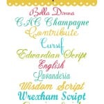 Free Fonts - Script