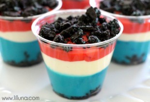 Patriotic Pudding Cups - 7