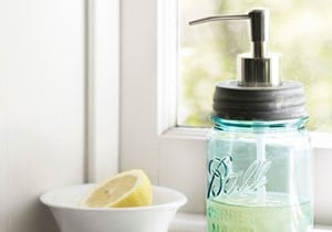 DIY Soap Dispenser from Country Living