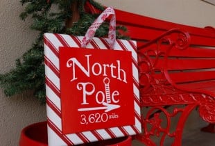 North Pole Sign