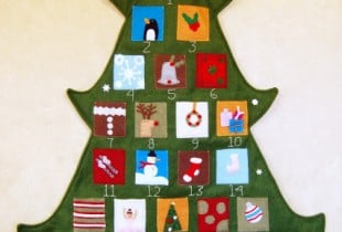 Potter Barn Knock Off Advent Calendar