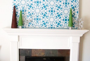Snowflake Mantel