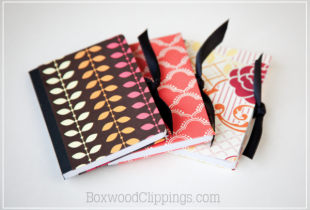 Mod Podged Notebooks