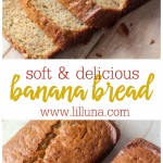 THE Best Banana Bread Recipe VIDEO Lil Luna