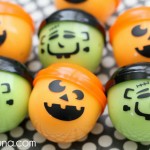 Halloween Gak Treats - Vending Capsules filled with Homemade Gak!
