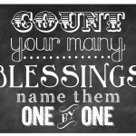 Thanksgiving - Count Your May Blessings