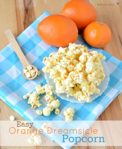 Orange Dreamsicle Popcorn