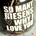 Valentine's Riesen Jar - cute idea on { lilluna.com }