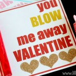 BUBBLE Valentines. Cute idea and free prints on { lilluna.com } #valentines
