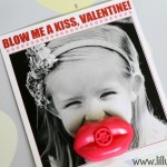 Blow Me a Kiss, Valentine!! Free prints on { lilluna.com } #valentines