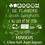 Favorite Free St. Patrick's Day Fonts and Graphics. These are perfect to use for printables!! List on { lilluna.com }