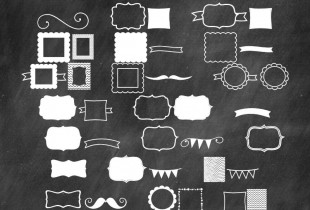 Free Frames and Graphics. LOVE these! { lilluna.com }
