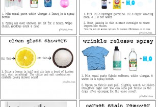 10 AWESOME DIY Cleaning Solutions