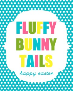 Easter - Fluffy Bunny Tails - 2