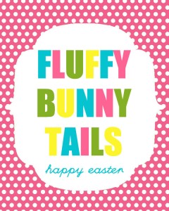 Easter - Fluffy Bunny Tails - 3