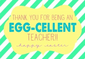 Easter - Thanks for being an egg-cellent teacher-2
