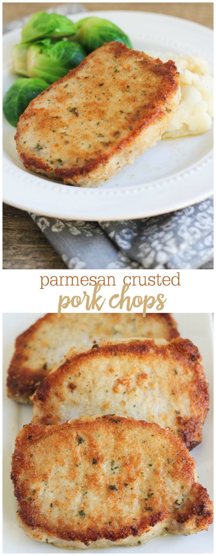Parmesan Crusted Pork Chops