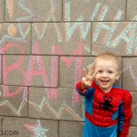 Easy Superhero Backdrop