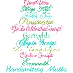 Favorite Free Script Fonts - Part 2 { lilluna