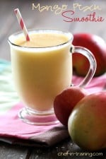 Mango Peach Smoothie - YUMMY!