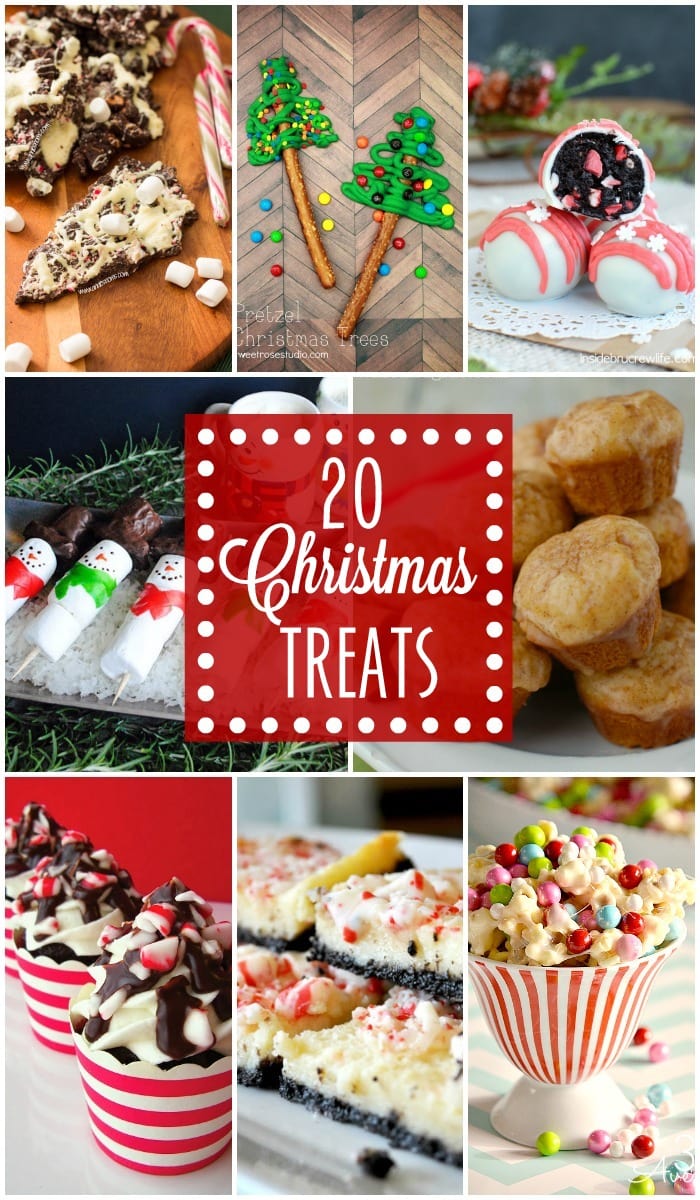 20 Christmas Treats - so festive, cute, AND tasty!! { lilluna.com }