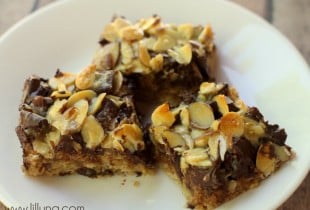 Almond Toffee Bars
