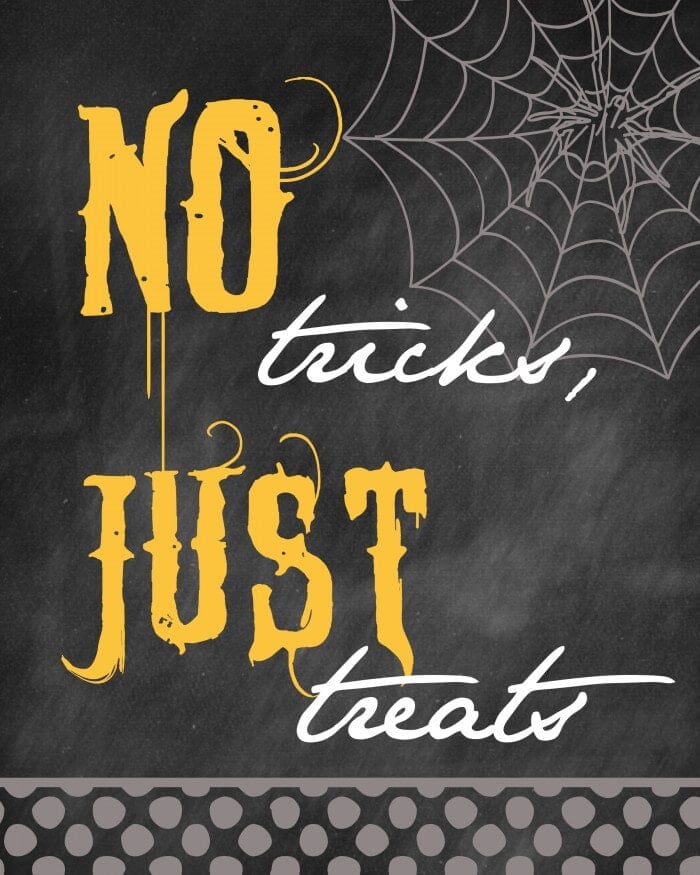 Halloween - No Tricks, Just Treats