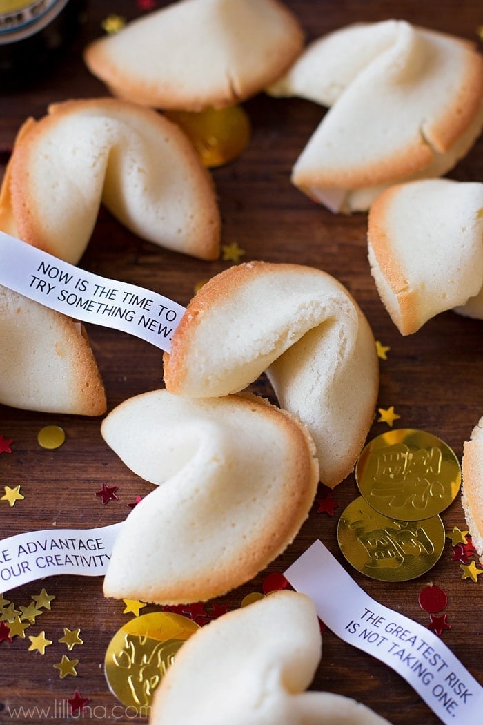 Tai Pei + Homemade Fortune Cookies - Lil' Luna