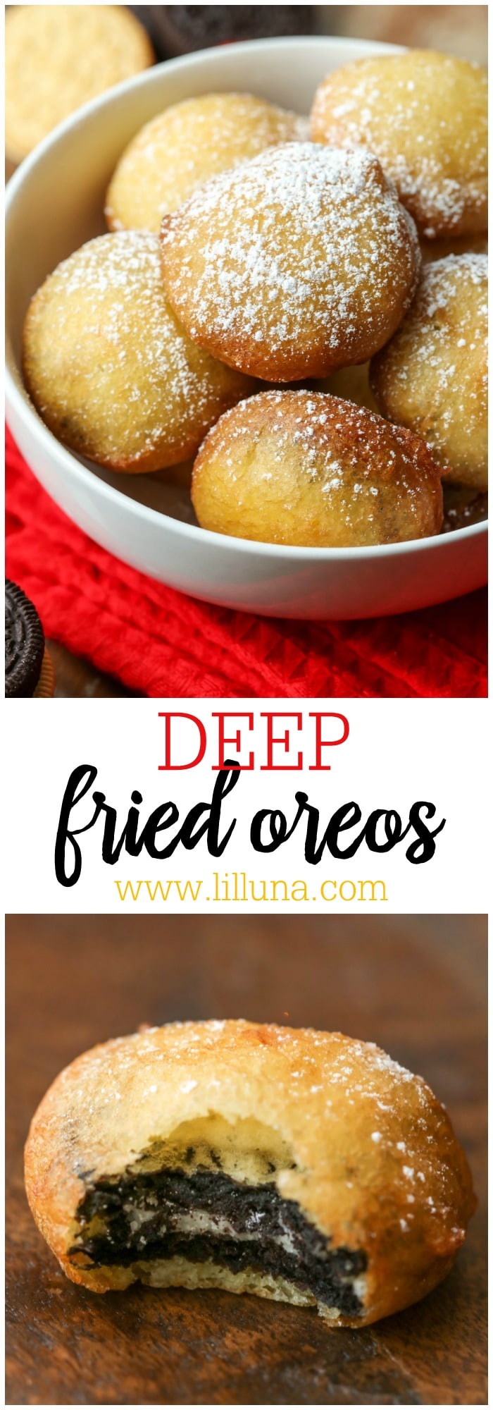 Deep Fried Oreos Recipe - Just Like Those at the Fair! | Lil' Luna