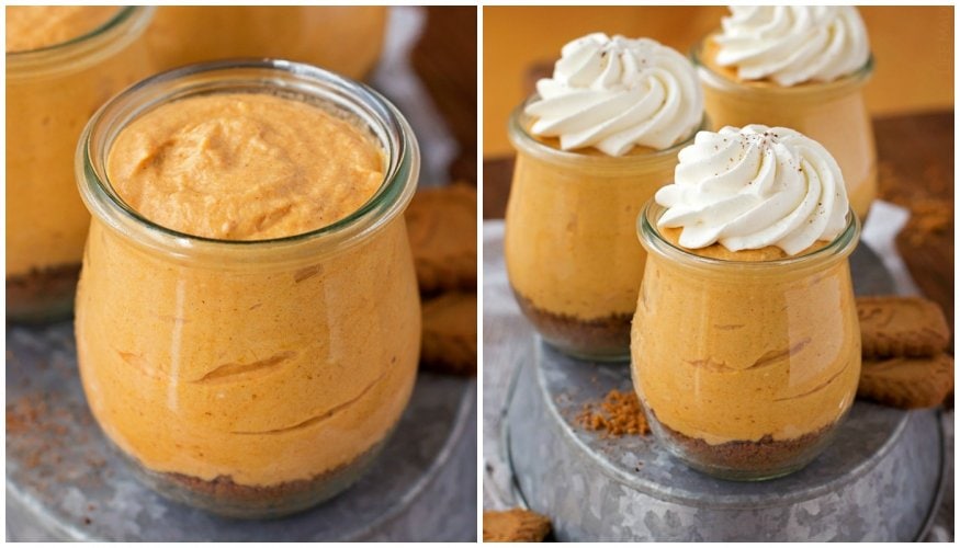 Minute No Bake Pumpkin Cheesecake Recipe Lil Luna