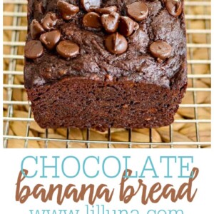 Easy NO YEAST Chocolate Banana Bread Recipe Lil Luna