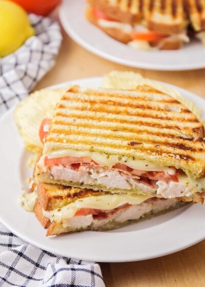 Easy Chicken Pesto Panini Recipe Lil Luna