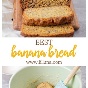 THE Best And Easiest Banana Bread Recipe VIDEO Lil Luna