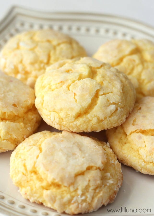 Gooey Butter Cookies Recipe Video Lil Luna