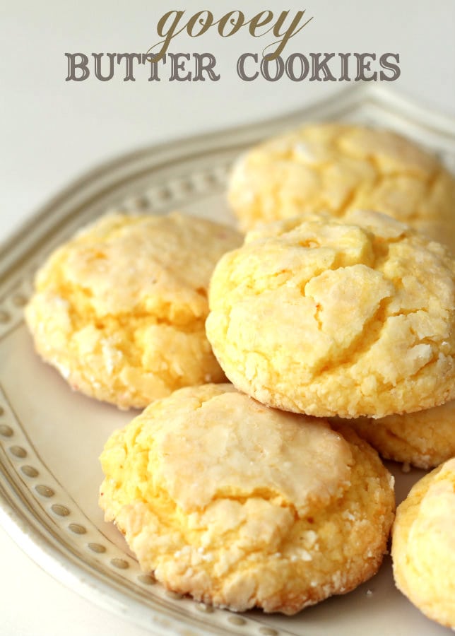 We Love These Gooey Butter Cookies So Easy And So Yummy Cookies 