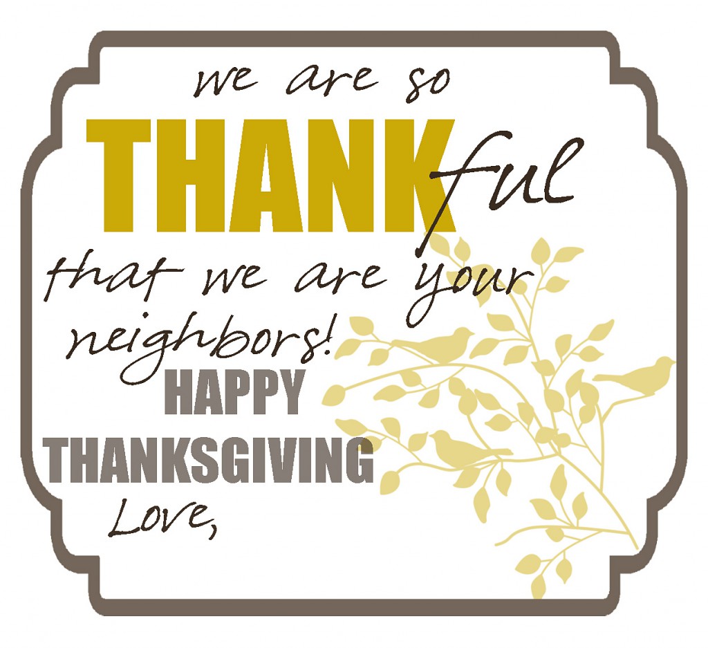 Free Thankful Tags FREE Thankful Printable Tags on { lilluna.com } Cute idea to add to any gift!!