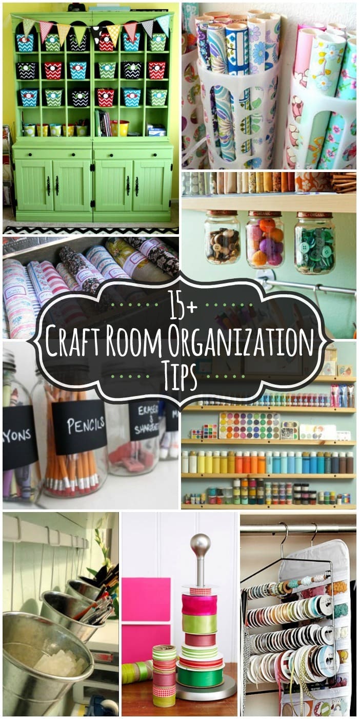 20+ Craft Room Organization Ideas