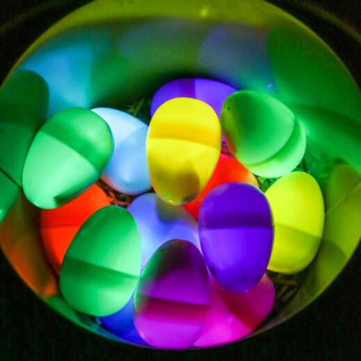 Glow in the Dark Easter Eggs {Fun Family Tradition!} Lil' Luna