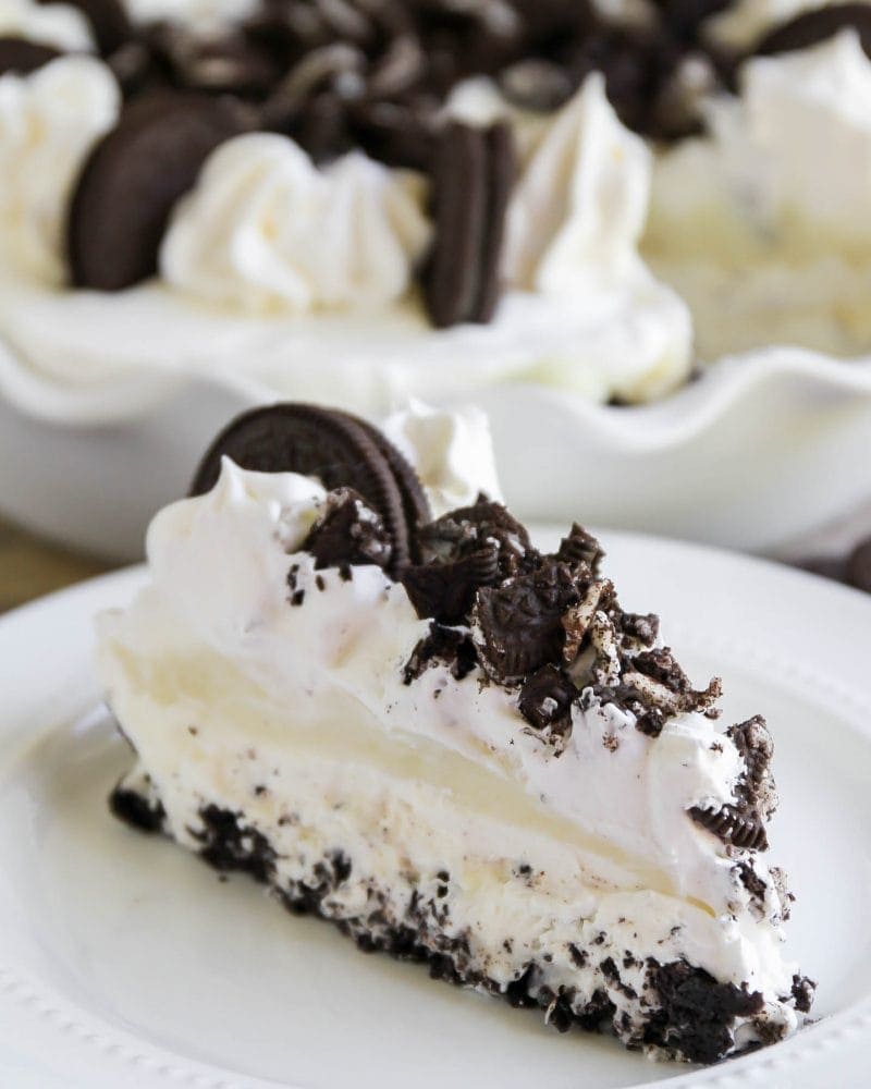 Oreo Pudding Pie {Easy No Bake Dessert!} | Lil' Luna