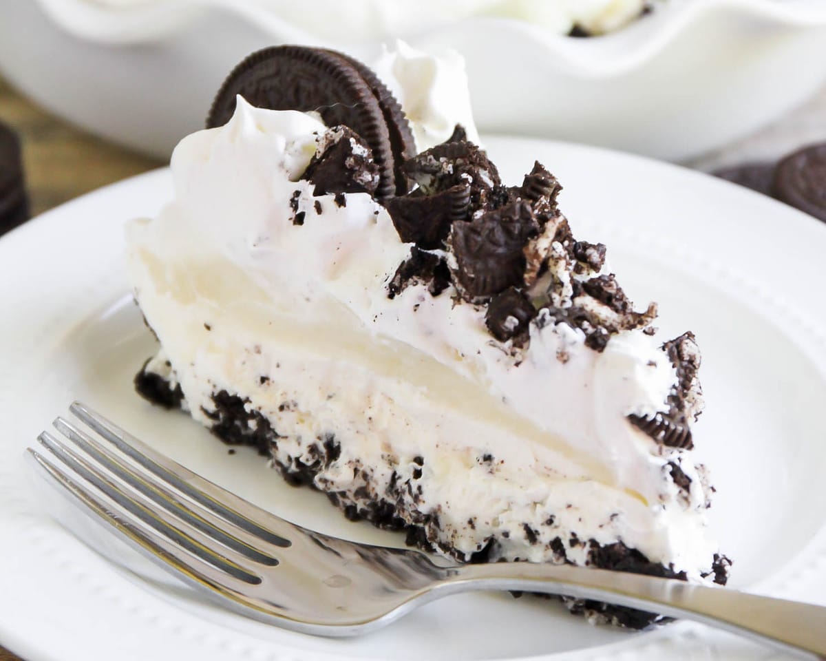 No Bake Mud Pie {With Oreos}