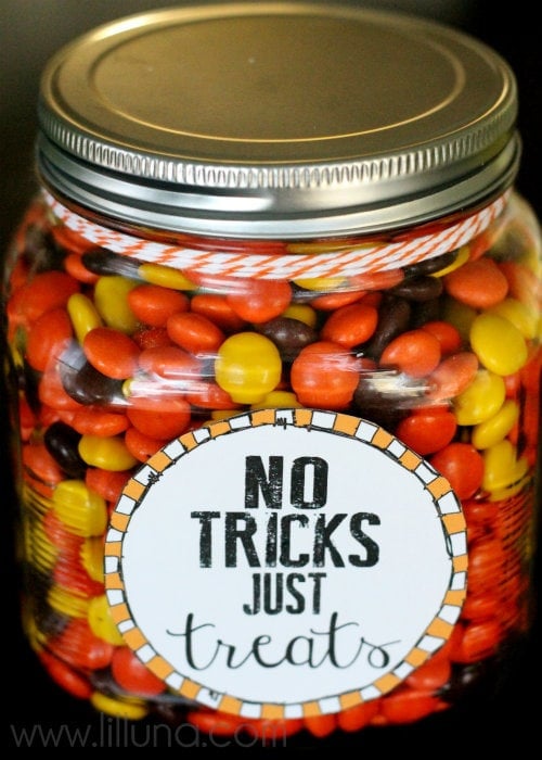 Halloween Gift Jar